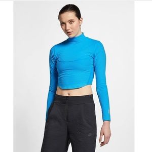 Nike Blue Crop Top